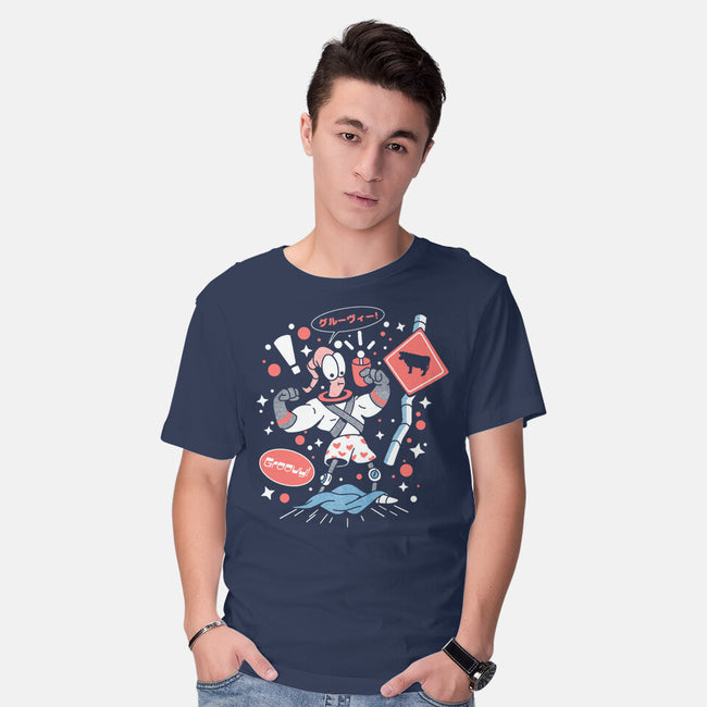 Space Shame-Mens-Basic-Tee-ilustrata