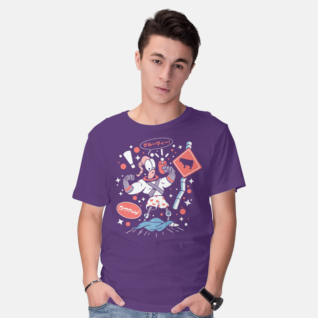 Space Shame-Mens-Basic-Tee-ilustrata