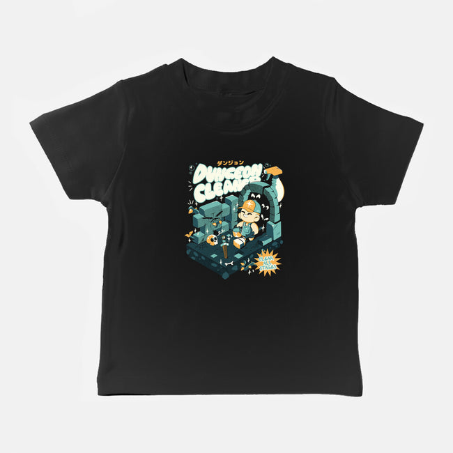 Dungeon Cleaner-Baby-Basic-Tee-ilustrata