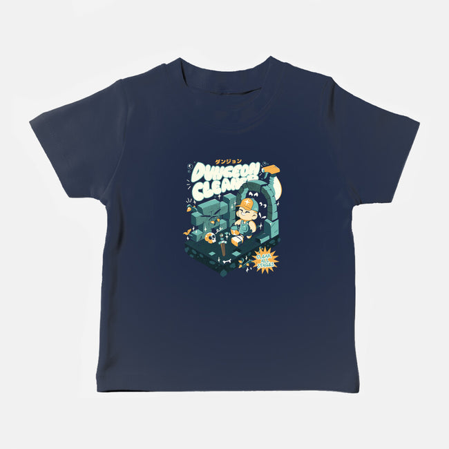 Dungeon Cleaner-Baby-Basic-Tee-ilustrata