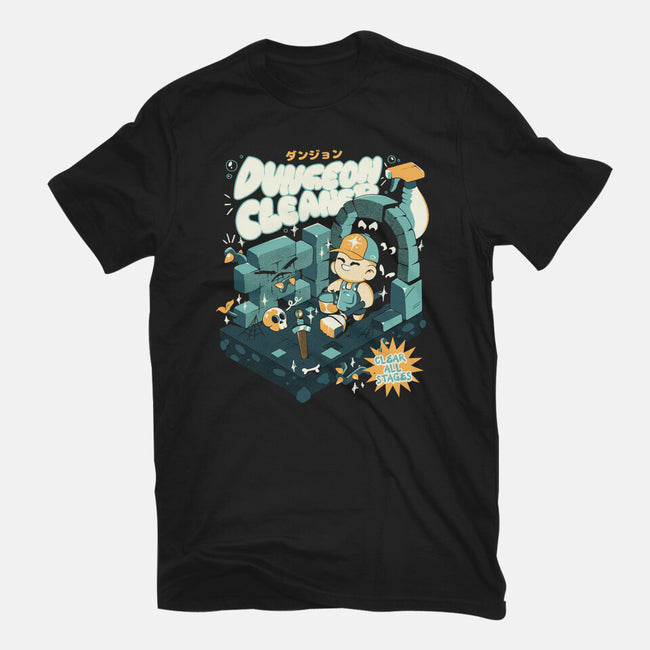 Dungeon Cleaner-Unisex-Basic-Tee-ilustrata