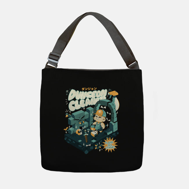 Dungeon Cleaner-None-Adjustable Tote-Bag-ilustrata