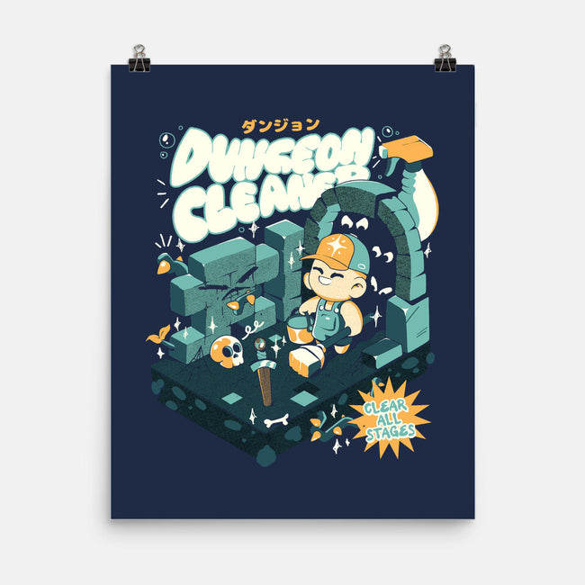 Dungeon Cleaner-None-Matte-Poster-ilustrata