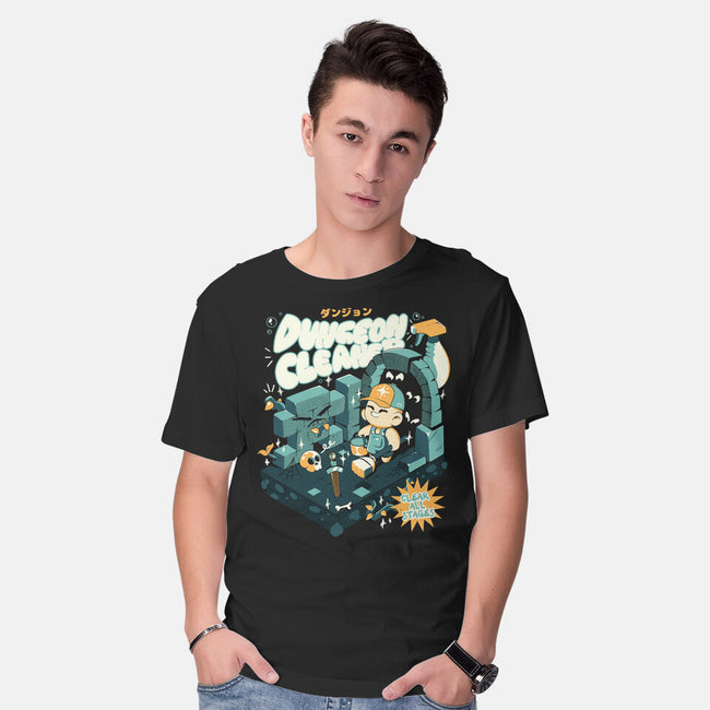 Dungeon Cleaner-Mens-Basic-Tee-ilustrata