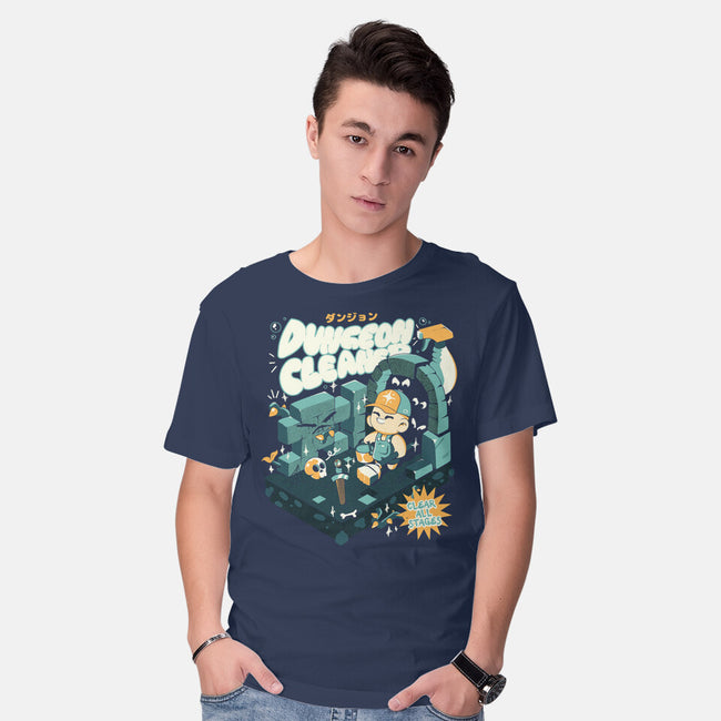 Dungeon Cleaner-Mens-Basic-Tee-ilustrata