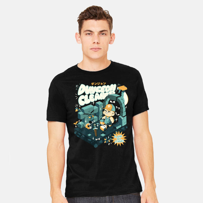 Dungeon Cleaner-Mens-Heavyweight-Tee-ilustrata