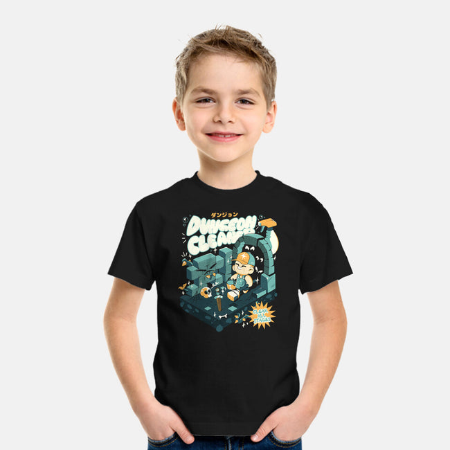 Dungeon Cleaner-Youth-Basic-Tee-ilustrata