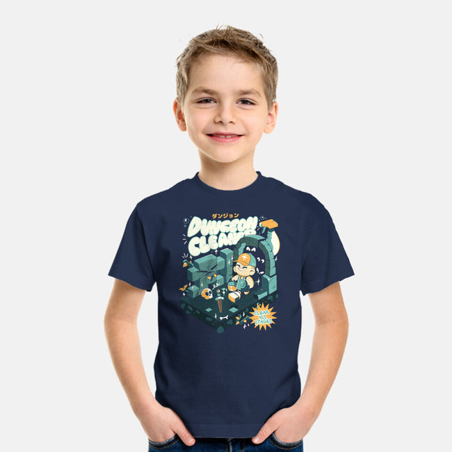 Dungeon Cleaner-Youth-Basic-Tee-ilustrata