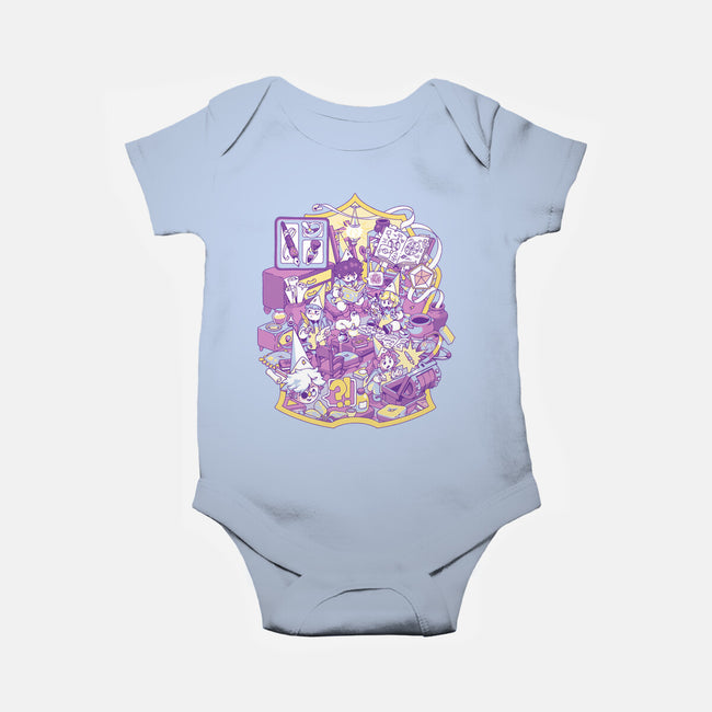 Witches Office-Baby-Basic-Onesie-ilustrata