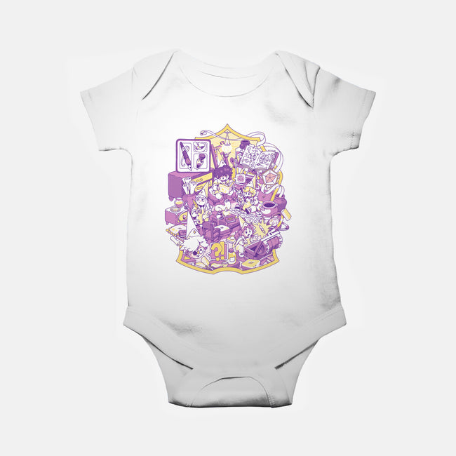 Witches Office-Baby-Basic-Onesie-ilustrata
