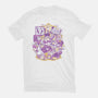 Witches Office-Womens-Fitted-Tee-ilustrata