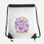 Witches Office-None-Drawstring-Bag-ilustrata