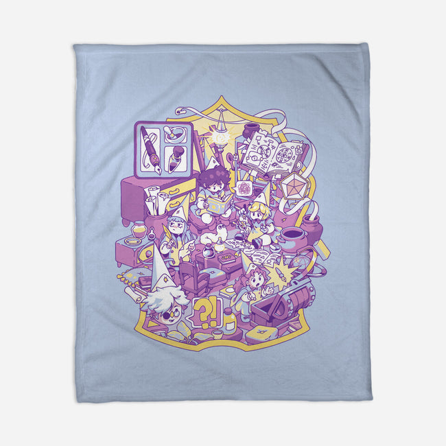 Witches Office-None-Fleece-Blanket-ilustrata