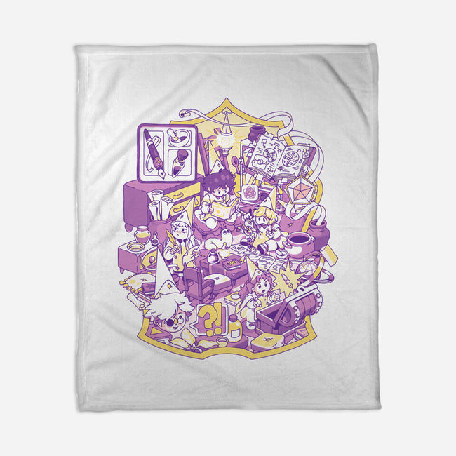 Witches Office-None-Fleece-Blanket-ilustrata