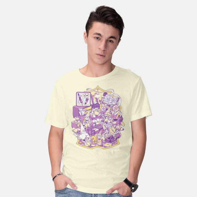 Witches Office-Mens-Basic-Tee-ilustrata