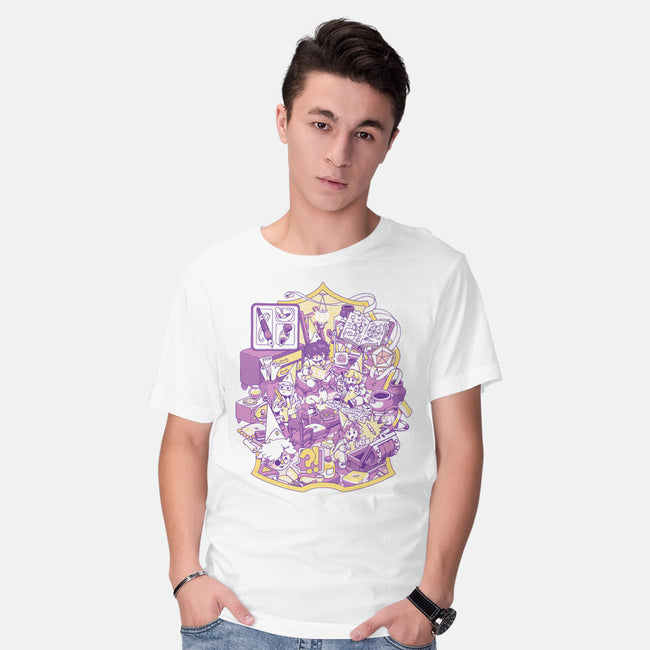 Witches Office-Mens-Basic-Tee-ilustrata
