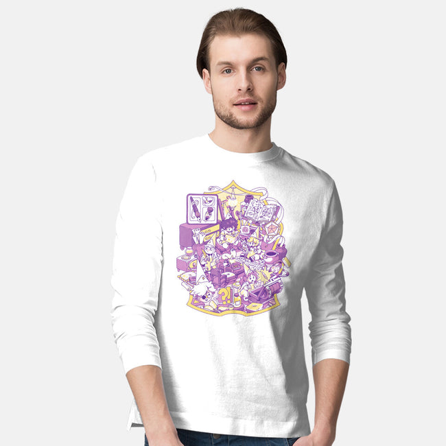 Witches Office-Mens-Long Sleeved-Tee-ilustrata