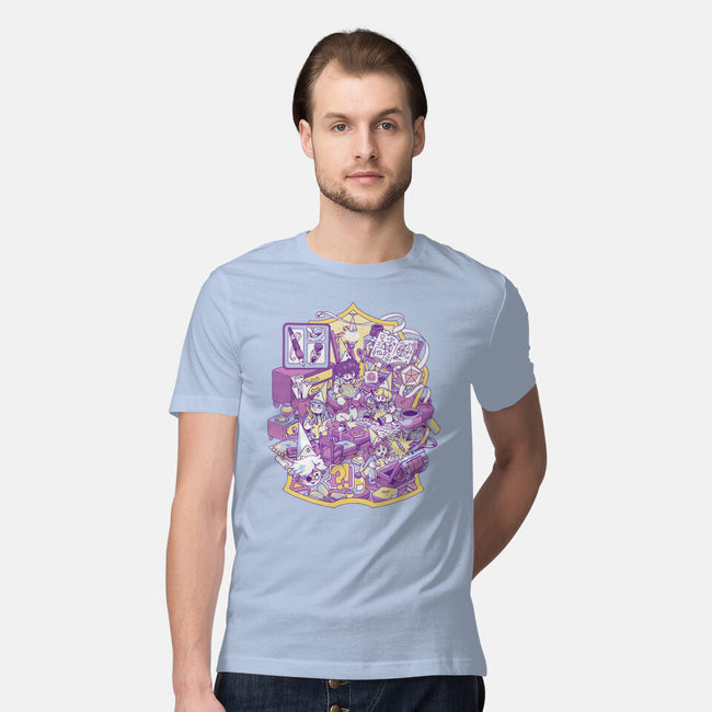 Witches Office-Mens-Premium-Tee-ilustrata