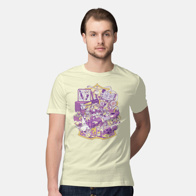 Witches Office-Mens-Premium-Tee-ilustrata