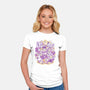 Witches Office-Womens-Fitted-Tee-ilustrata
