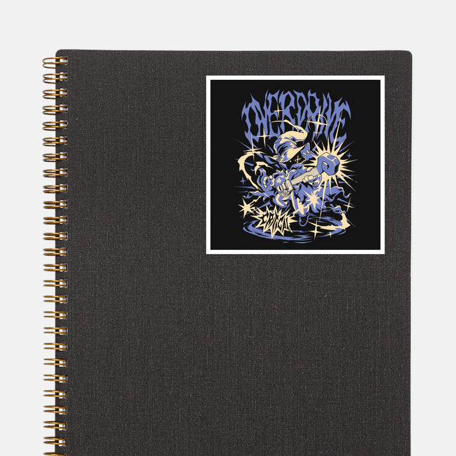 Overdrive-None-Glossy-Sticker-ilustrata
