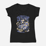 Overdrive-Womens-V-Neck-Tee-ilustrata