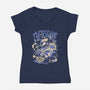 Overdrive-Womens-V-Neck-Tee-ilustrata