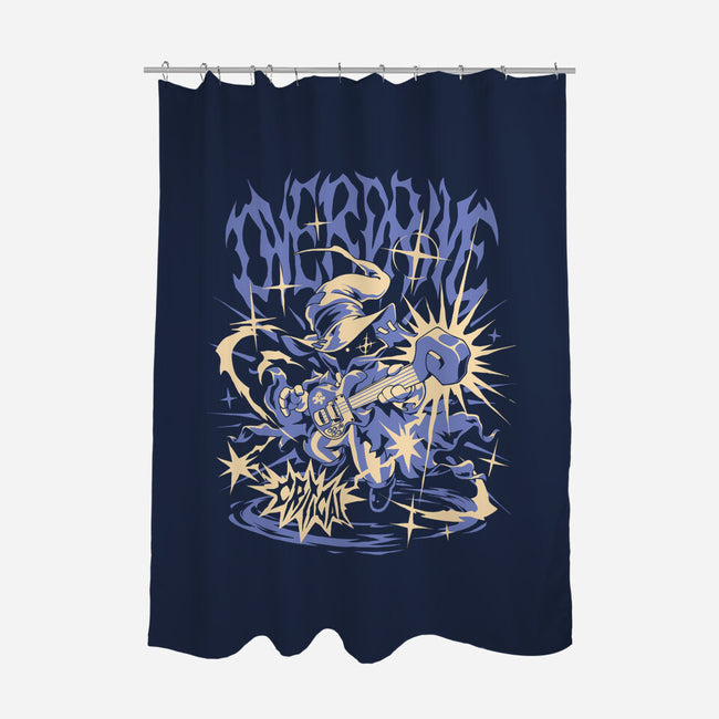 Overdrive-None-Polyester-Shower Curtain-ilustrata