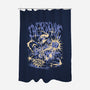Overdrive-None-Polyester-Shower Curtain-ilustrata