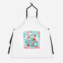 Mushroom Bathhouse-Unisex-Kitchen-Apron-ilustrata