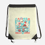 Mushroom Bathhouse-None-Drawstring-Bag-ilustrata