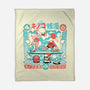 Mushroom Bathhouse-None-Fleece-Blanket-ilustrata