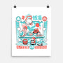 Mushroom Bathhouse-None-Matte-Poster-ilustrata