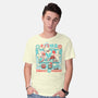 Mushroom Bathhouse-Mens-Basic-Tee-ilustrata
