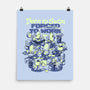 Fish Office-None-Matte-Poster-ilustrata