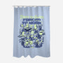 Fish Office-None-Polyester-Shower Curtain-ilustrata