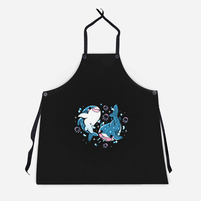 Whale Shark-Unisex-Kitchen-Apron-Vallina84