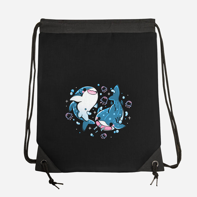 Whale Shark-None-Drawstring-Bag-Vallina84