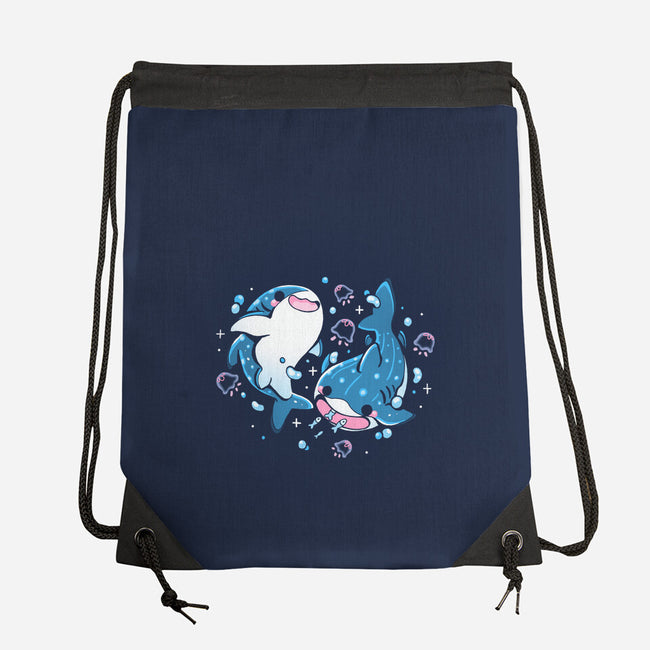 Whale Shark-None-Drawstring-Bag-Vallina84