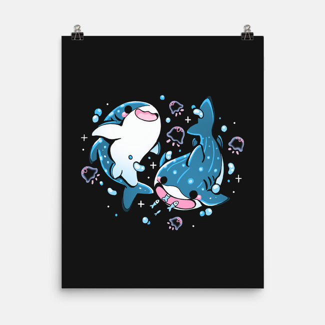 Whale Shark-None-Matte-Poster-Vallina84