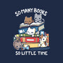 Too Many Books-None-Drawstring-Bag-Vallina84