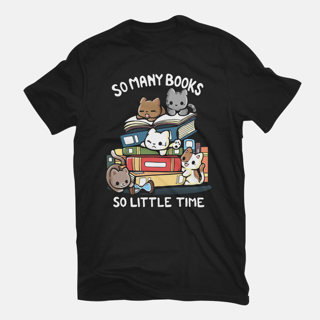 Too Many Books-Youth-Basic-Tee-Vallina84