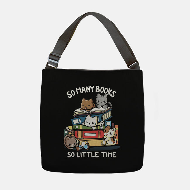 Too Many Books-None-Adjustable Tote-Bag-Vallina84