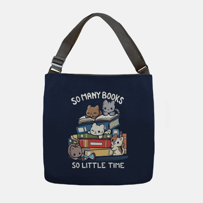 Too Many Books-None-Adjustable Tote-Bag-Vallina84