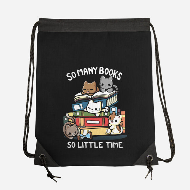 Too Many Books-None-Drawstring-Bag-Vallina84