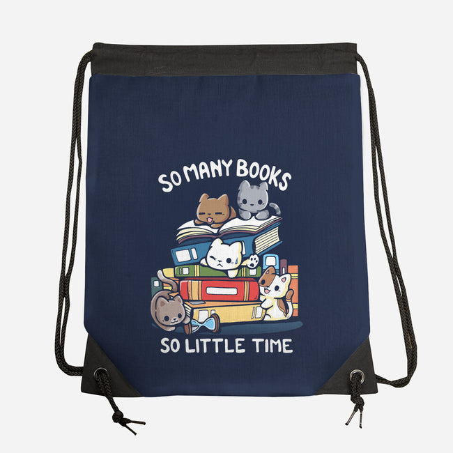 Too Many Books-None-Drawstring-Bag-Vallina84
