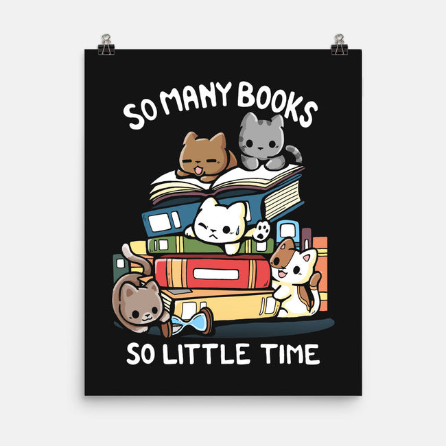 Too Many Books-None-Matte-Poster-Vallina84