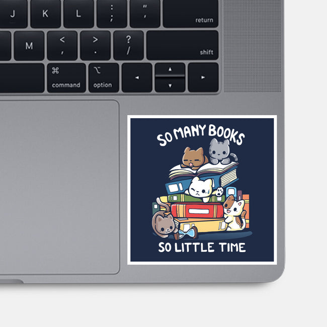 Too Many Books-None-Glossy-Sticker-Vallina84