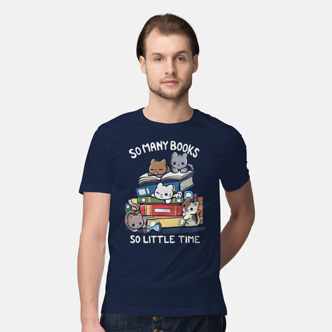Too Many Books-Mens-Premium-Tee-Vallina84