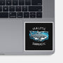 Sharkastic-None-Glossy-Sticker-Vallina84